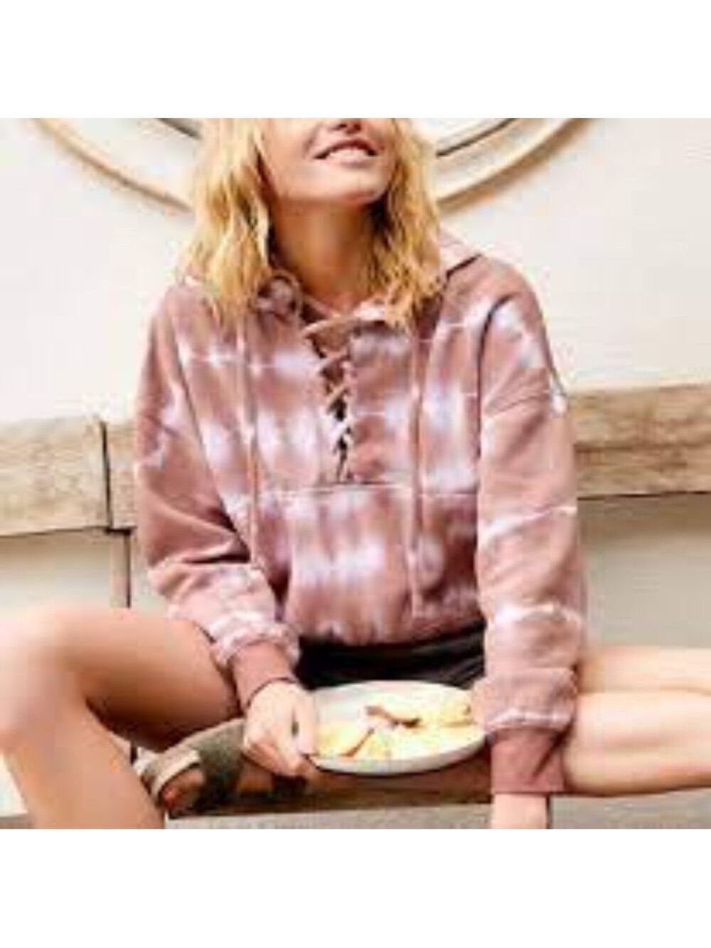 Free People FP Movement Tie Dye Believer Hoodie